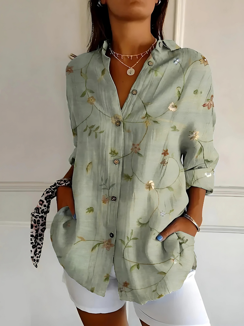 Viviana | Blusa Floral Wave
