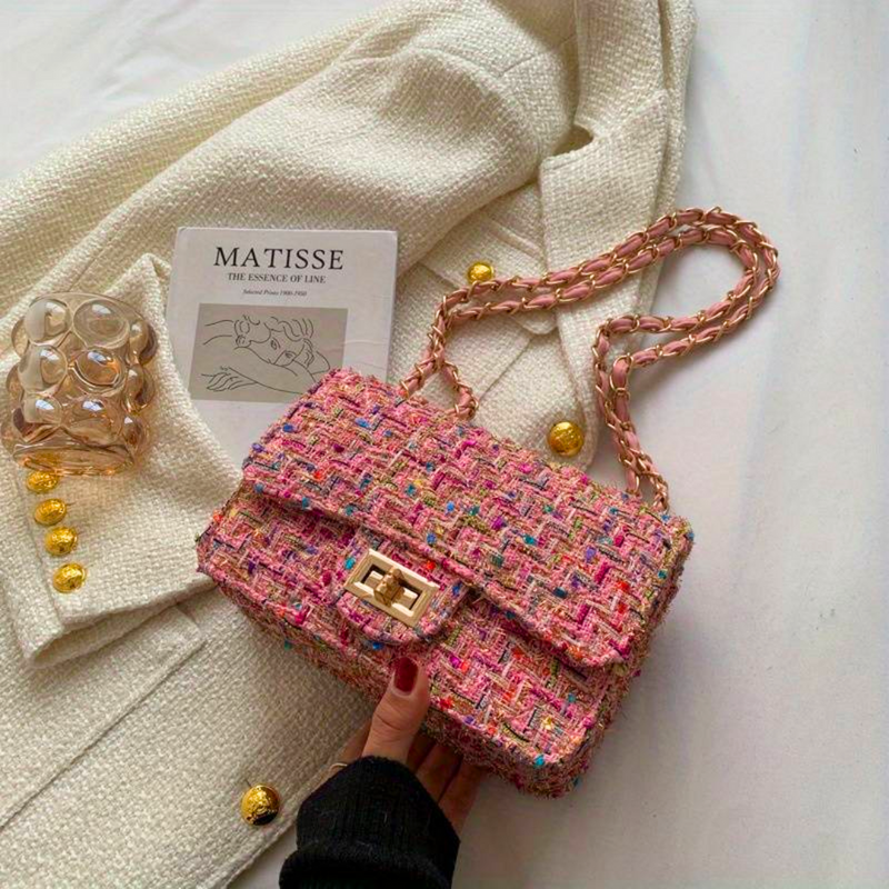 Madison™ - Bolsa de Ombro Elegante Feita à Mão