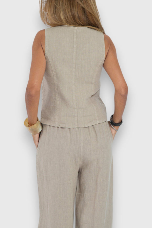 Conjunto de Duas Peças para Leveza de Verão