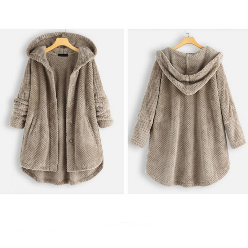 Franca™ - Jaqueta de Fleece com Capuz