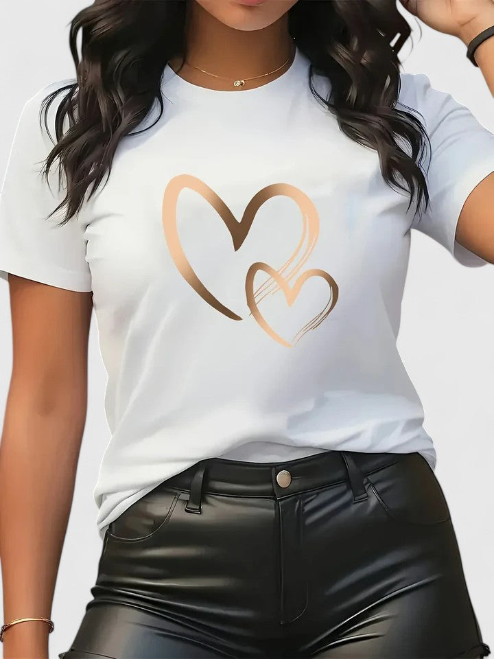 Ivanelle | Camiseta Confortável de Manga Curta