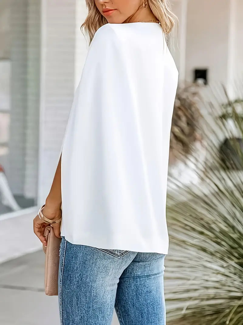 Olivia™ - Blazer chique com mangas capa