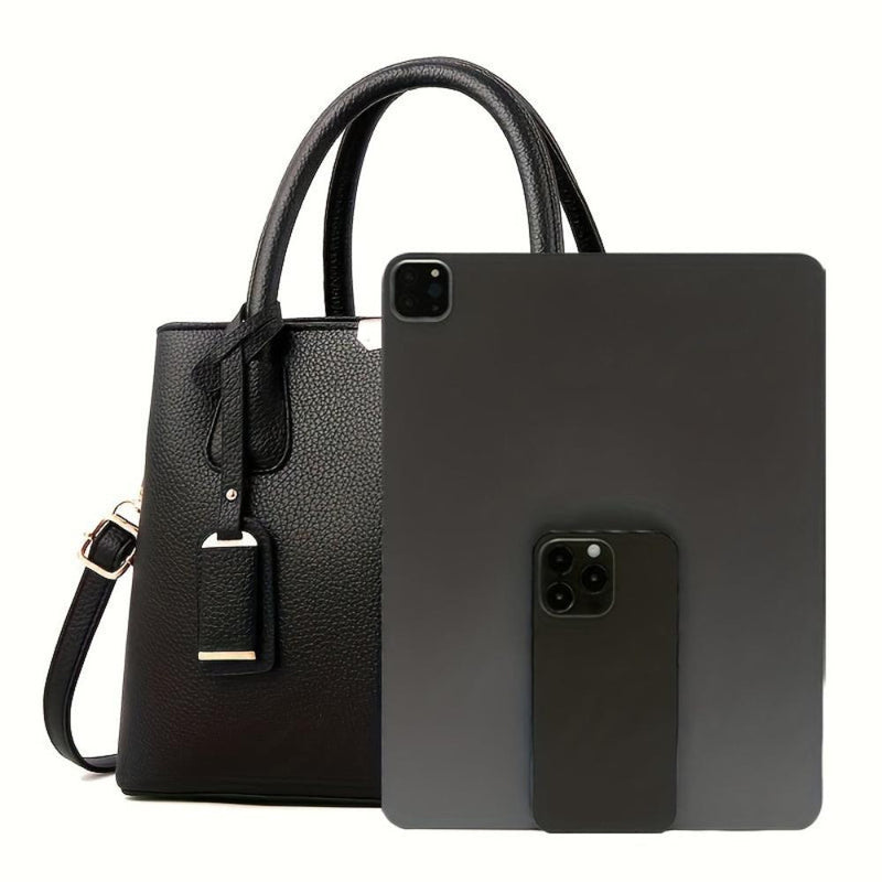 Ellie™ Luxe Elegance | Bolsa Tote Versátil