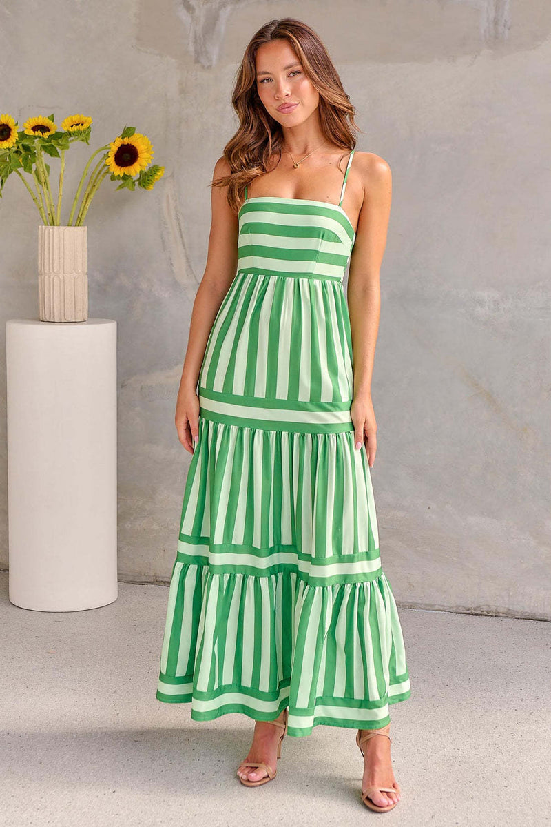 Vestido Maxi Coastal Vibes – Conforto e Cor em Um