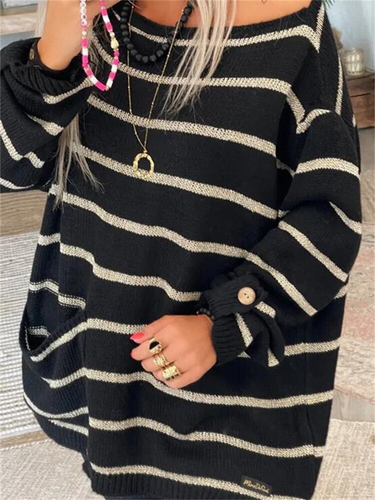 Nerina® | Striped elegant sweater