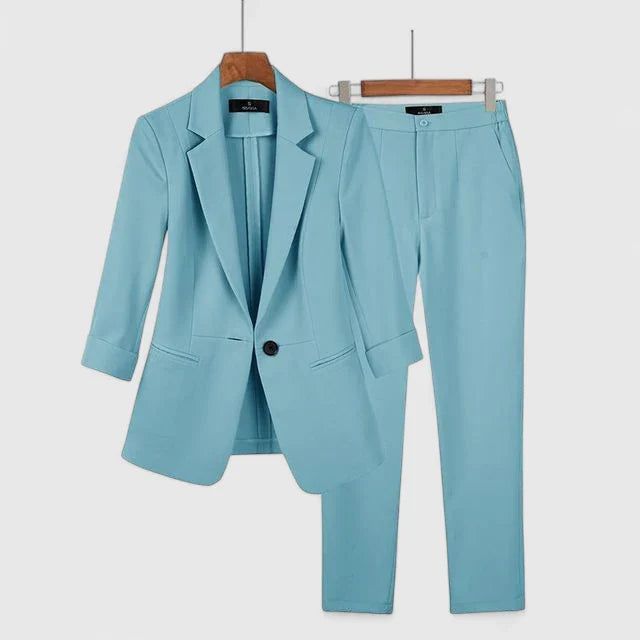 Nyvanna | Conjunto de Blazer Sofisticado