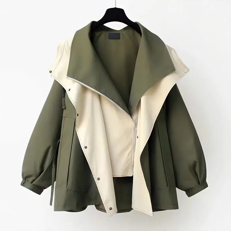 Evelyn™ | Casaco Trench Estiloso e Repelente à Água