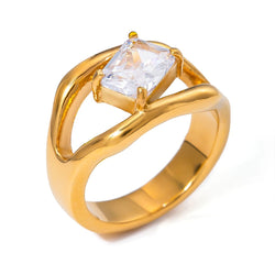 Anel Cristal Claro