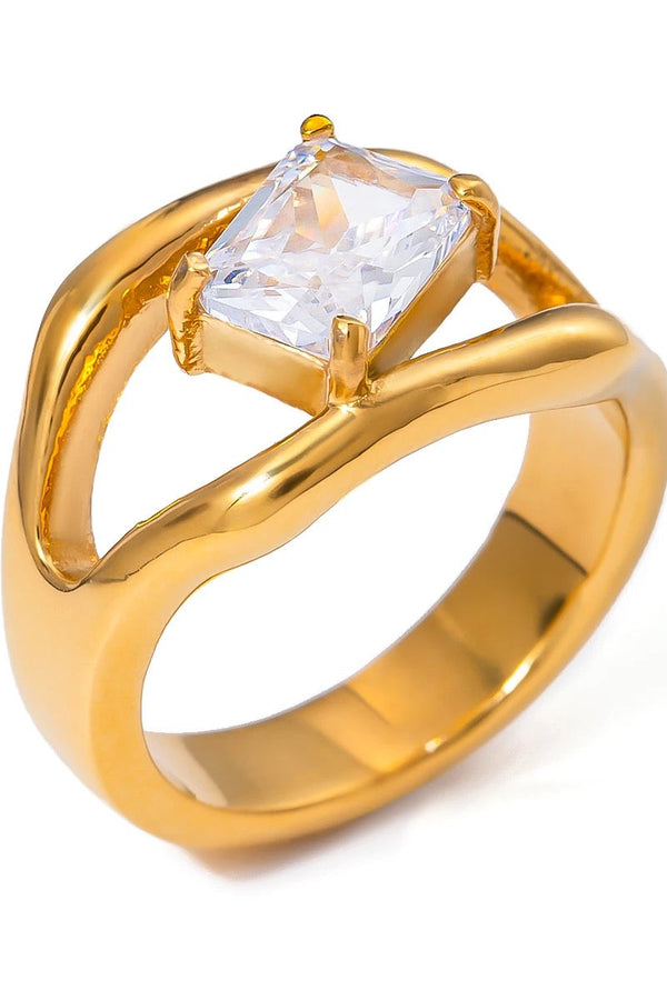 Anel Cristal Claro