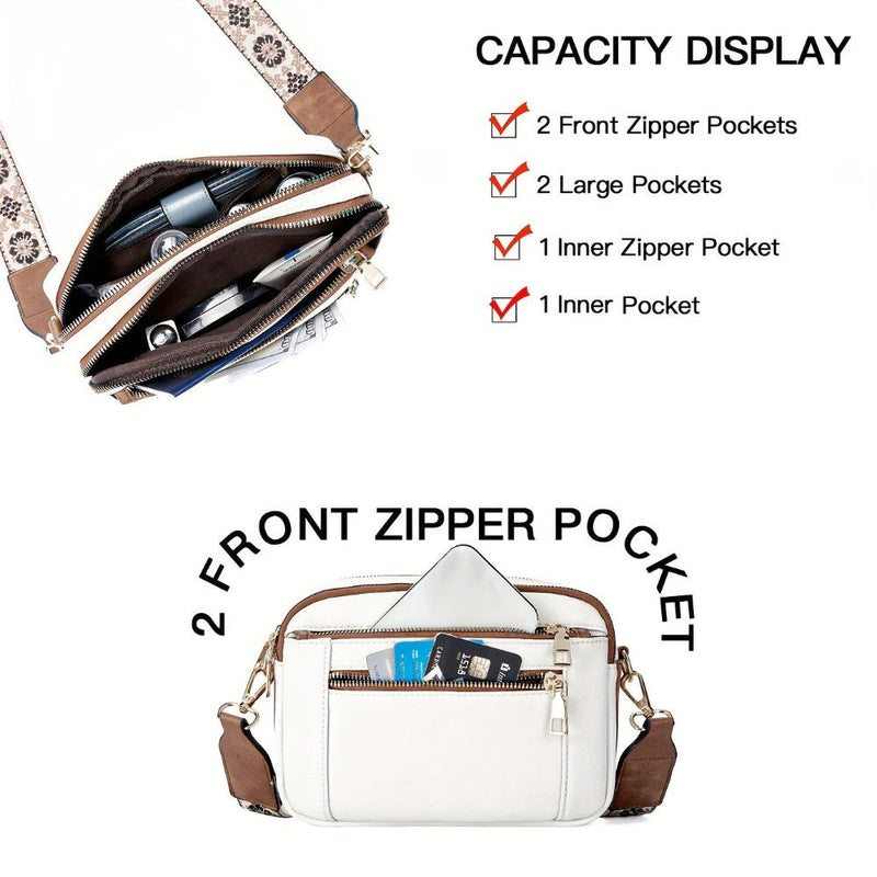 Peyton™ Luxe Statement | Bolsa Transversal Chic