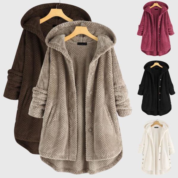 Franca™ - Jaqueta de Fleece com Capuz