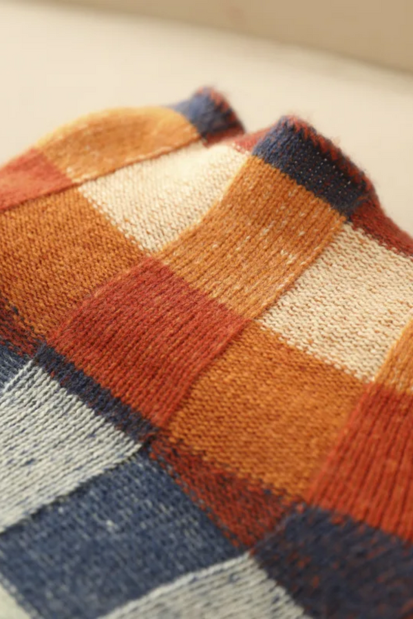 Madi - Gola alta patchwork luxo