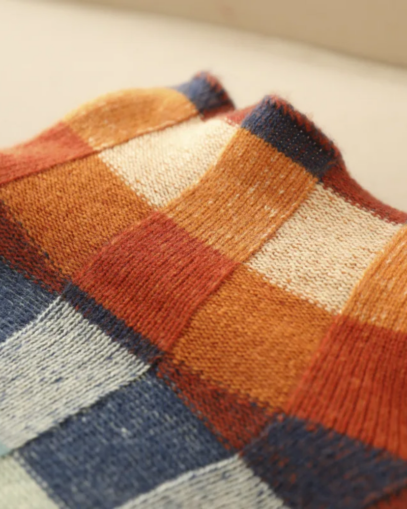 Madi - Gola alta patchwork luxo