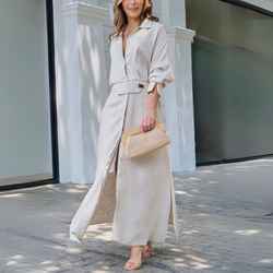 Freedom | Vestido Maxi Elegante com Decote em V