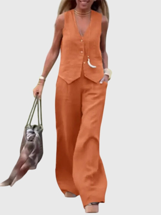 Mabel | Conjunto Elegante de Duas Peças