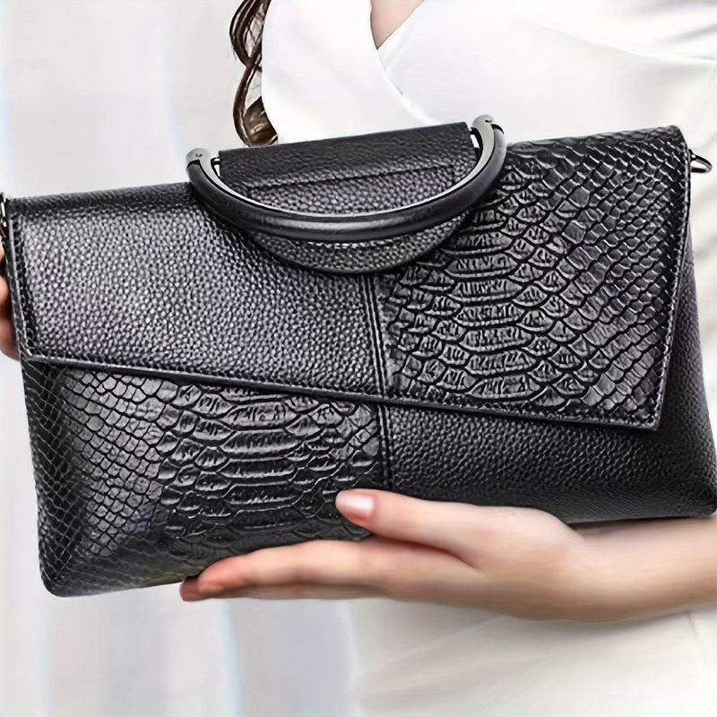 Grace™ Classic | Bolsa de Luxo com Estampa Croc