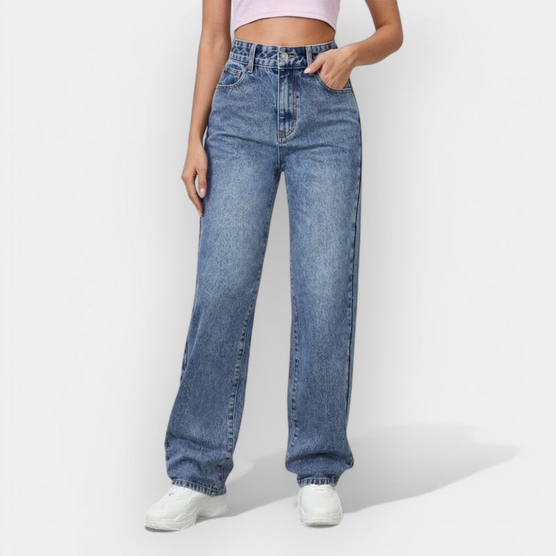 Calça Jeans Reta
