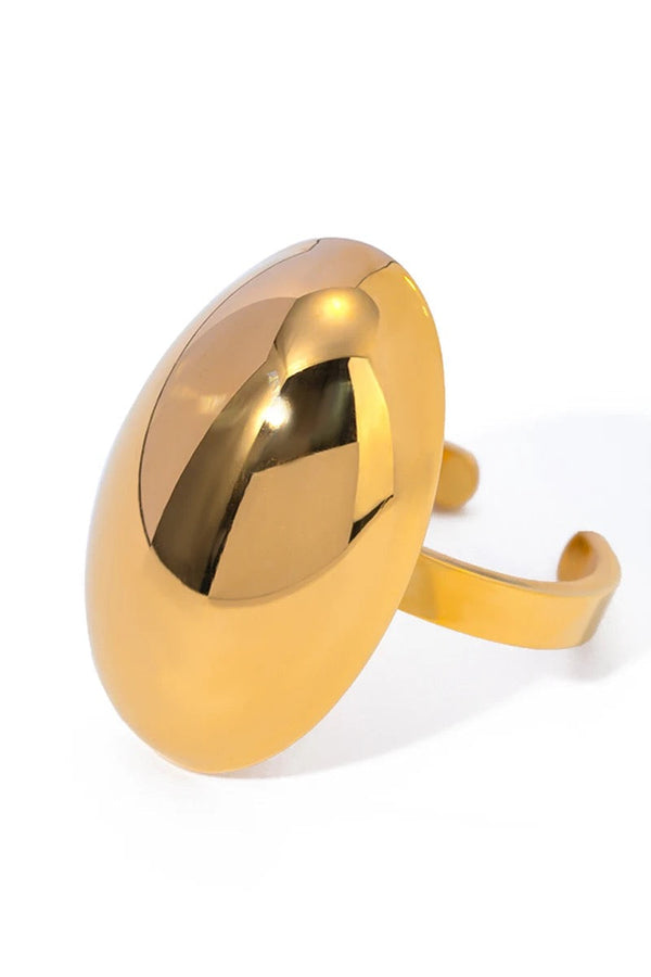 Anel Ajustável Mirage Dourado