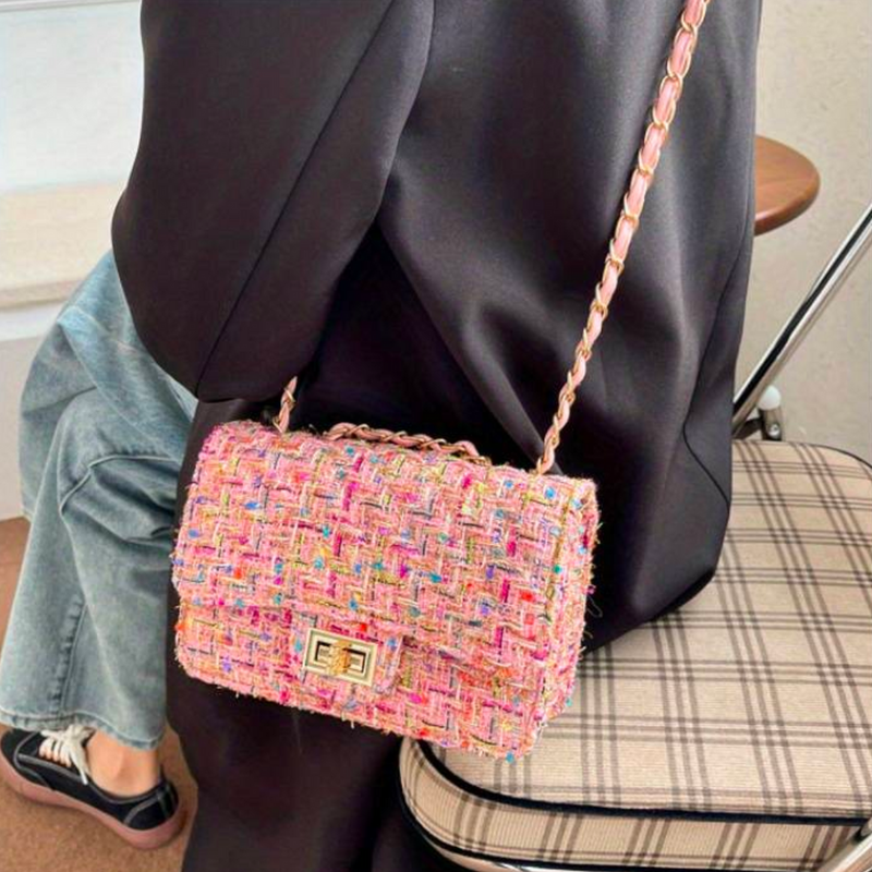 Madison™ - Bolsa de Ombro Elegante Feita à Mão