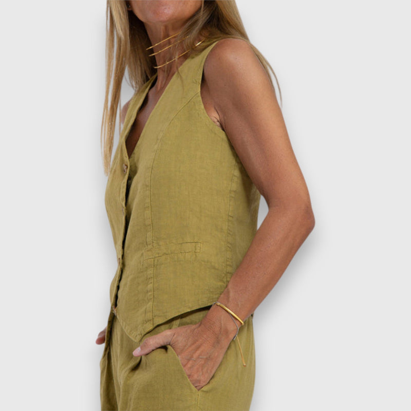 Conjunto de Duas Peças para Leveza de Verão