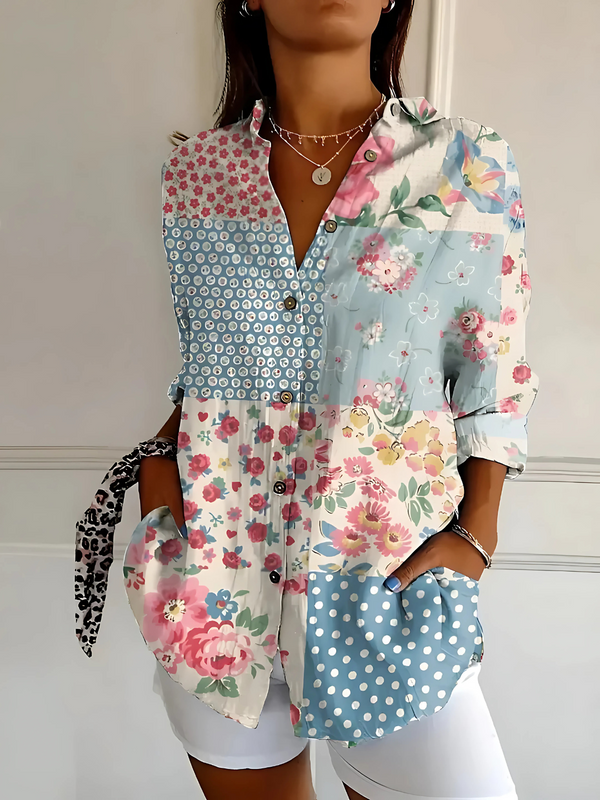 Viviana | Blusa Floral Wave