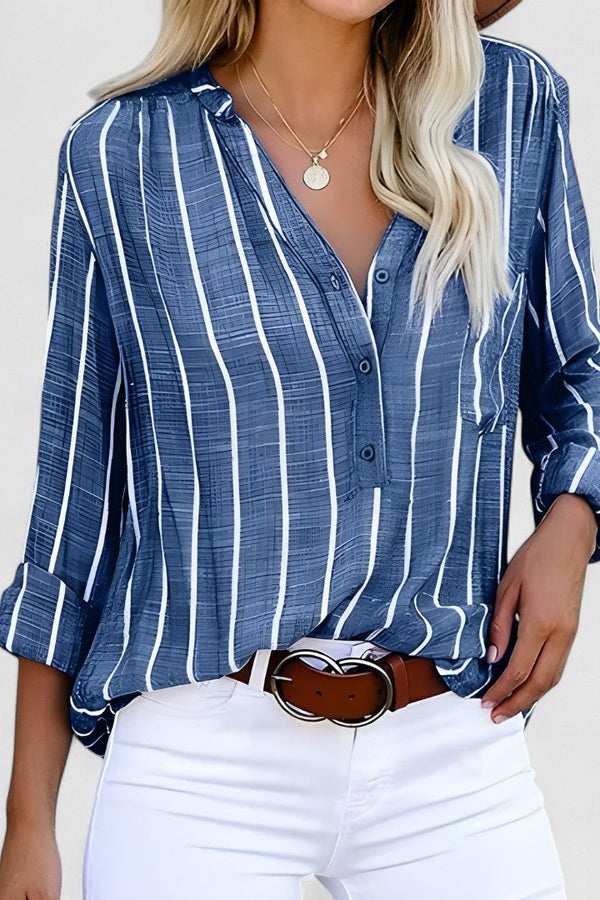 Breila | Blusa Listrada para o Dia a Dia
