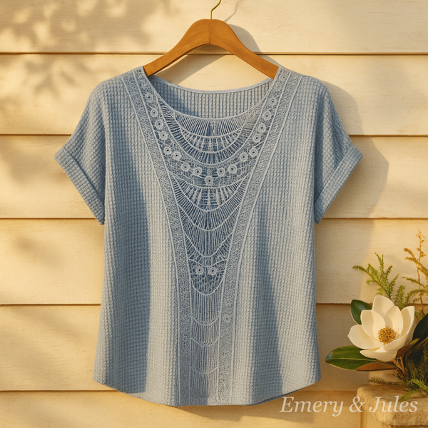 Lorine | Blusa Elegante Inspirada em Ibiza