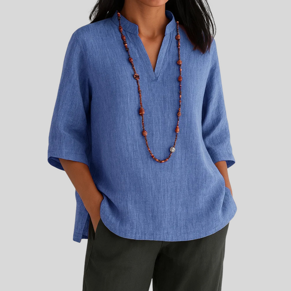 Nicia | Blusa de Verão Arejada e Confortável