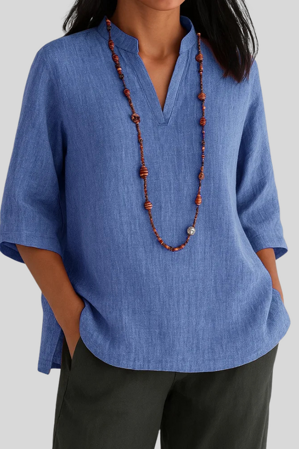 Nicia | Blusa de Verão Arejada e Confortável