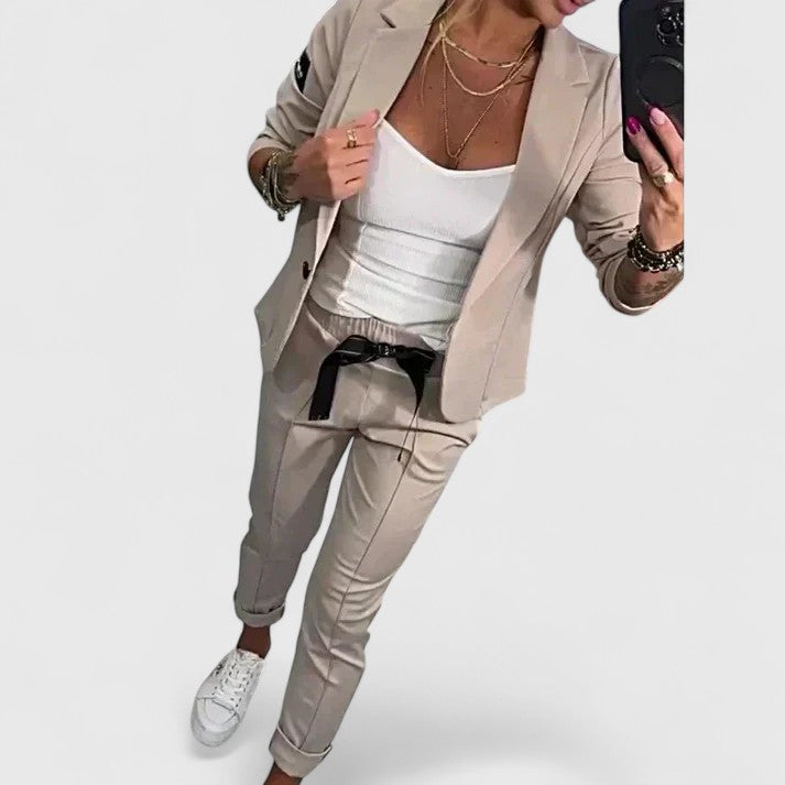 Kina | Conjunto Elegante de Duas Peças