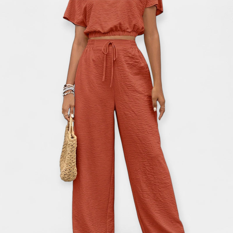 Conjunto Estiloso de Caimento Solto