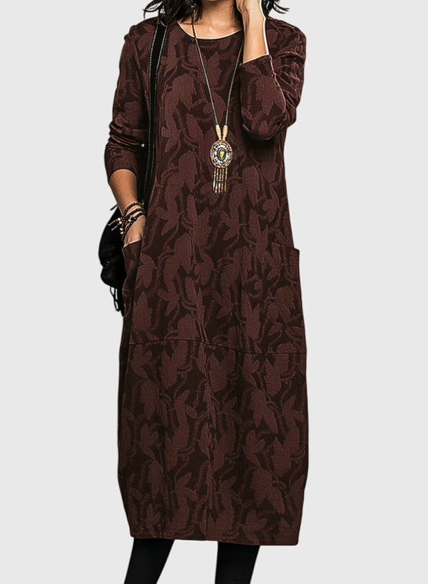 Victoria | Vestido Casual com Decote Redondo