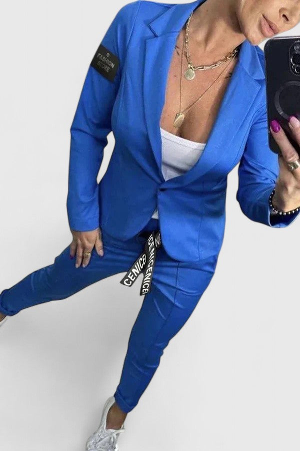 Kina | Conjunto Elegante de Duas Peças
