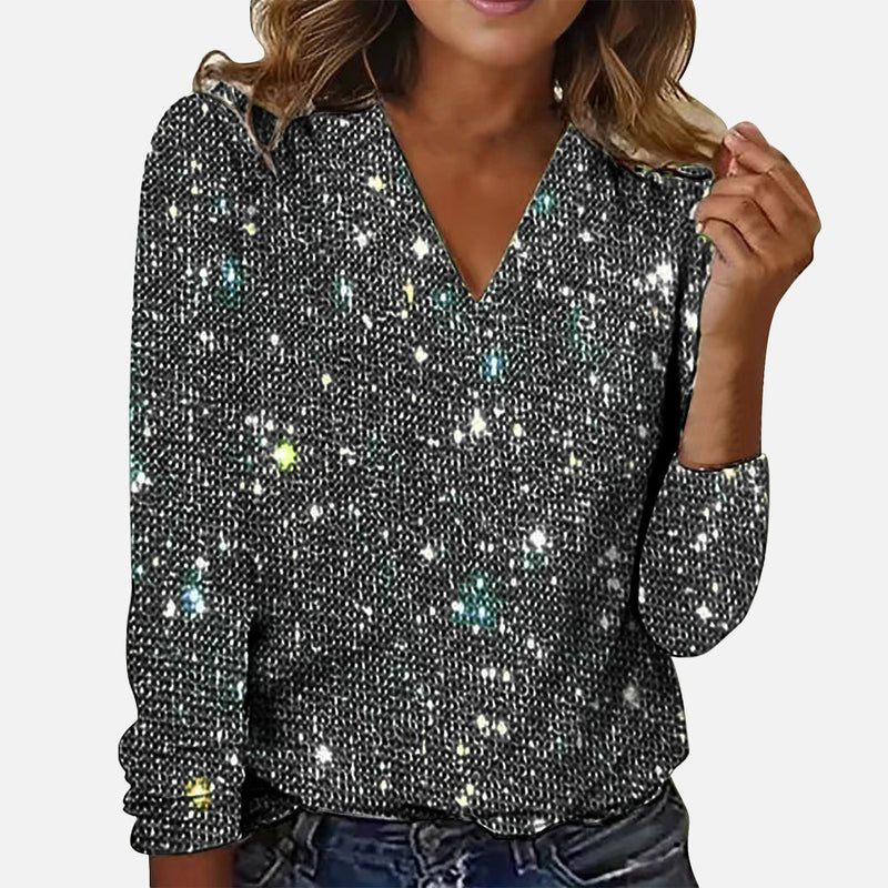Jamie | Blusa Diamante com Decote em V