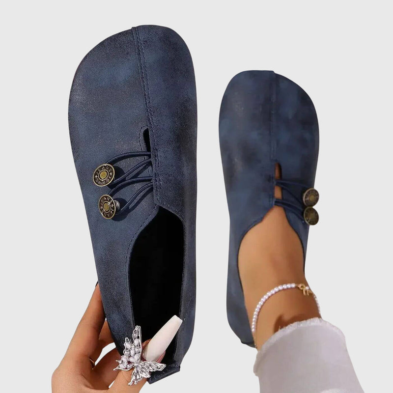Teresa™ | Sapatos Ortopédicos de Couro