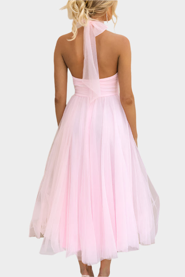 Midi Floral de Renda