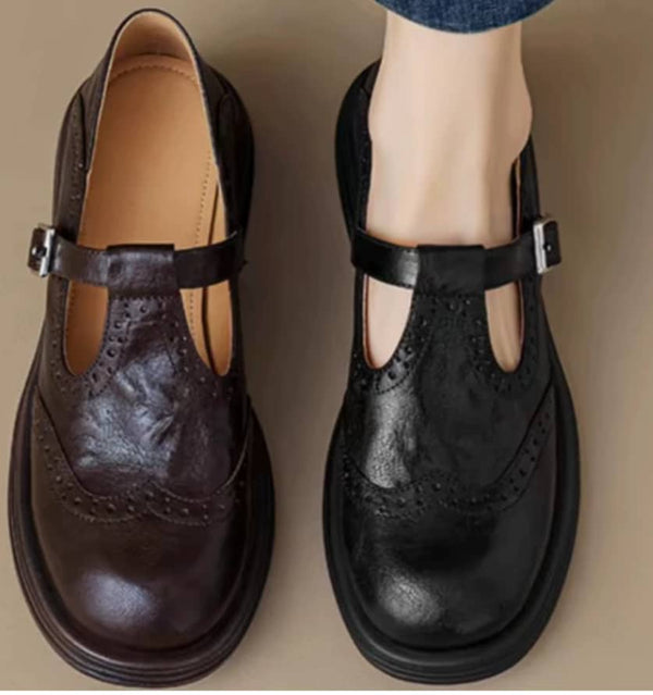 Sapatos de Couro Confortáveis