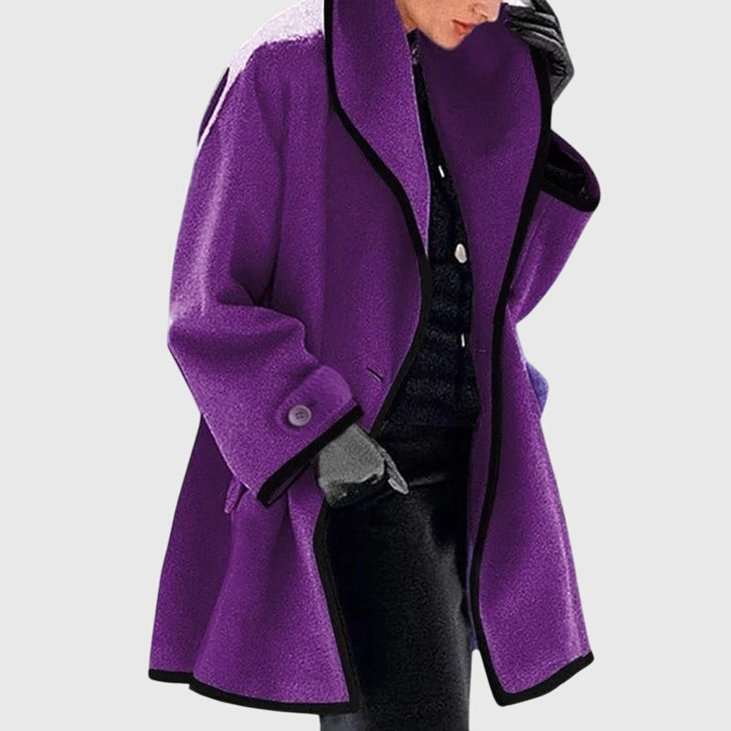 Maria™ - Jaqueta de Lã Elegante e Moderna