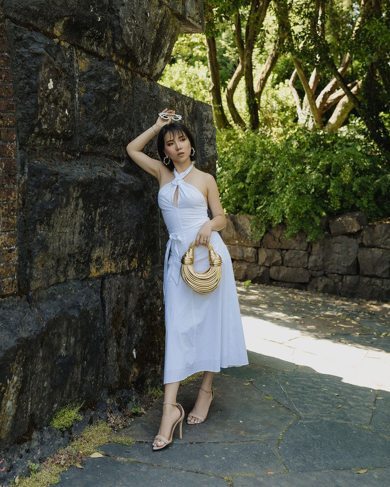 Ellie™ - Bolsa Dourada Estilosa de Luxo