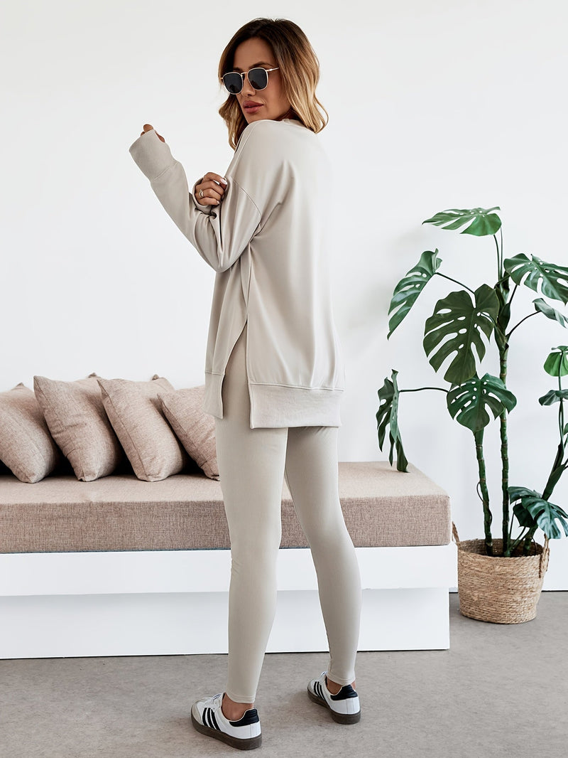 Josie - Conjunto Confortável de Roupas para Ficar em Casa