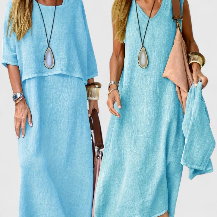 Harlyne | Conjunto Elegante de Duas Peças