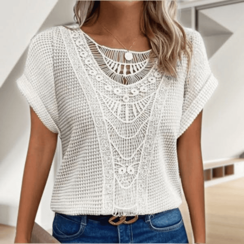 Lorine | Blusa Elegante Inspirada em Ibiza