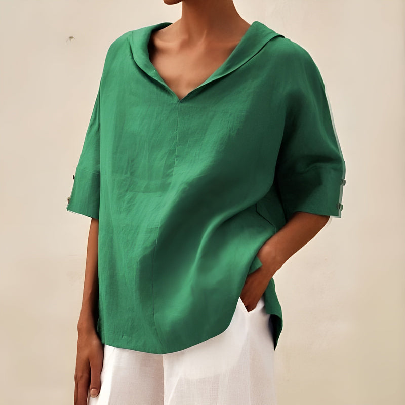 Lyndzi | Blusa de Linho