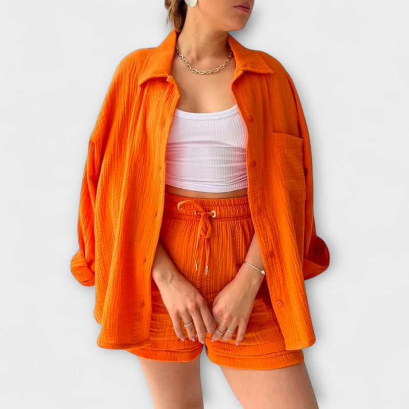 Roselina | Top e Calça Elegantes
