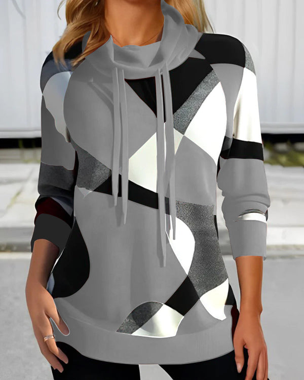 Clara - Moletom com Capuz Color Block