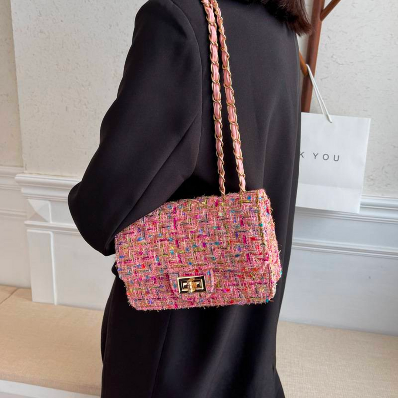Madison™ - Bolsa de Ombro Elegante Feita à Mão