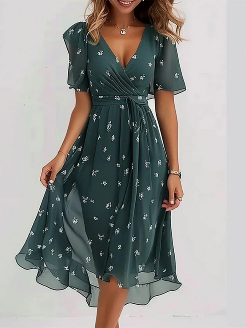 Matilda™ | Vestido de Verão com Cobre Barriga