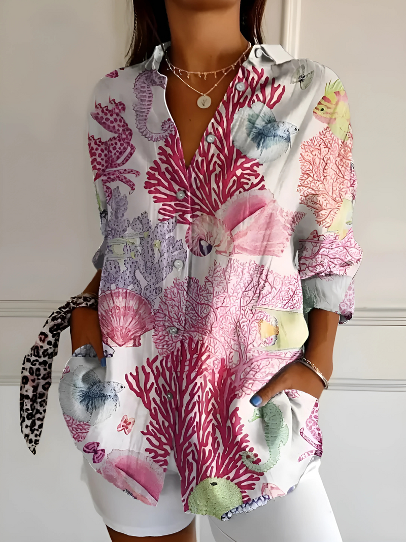 Viviana | Blusa Floral Wave