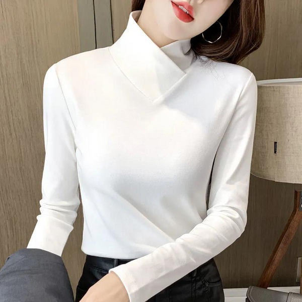 Charlotte - Malha Elegante de Gola Alta