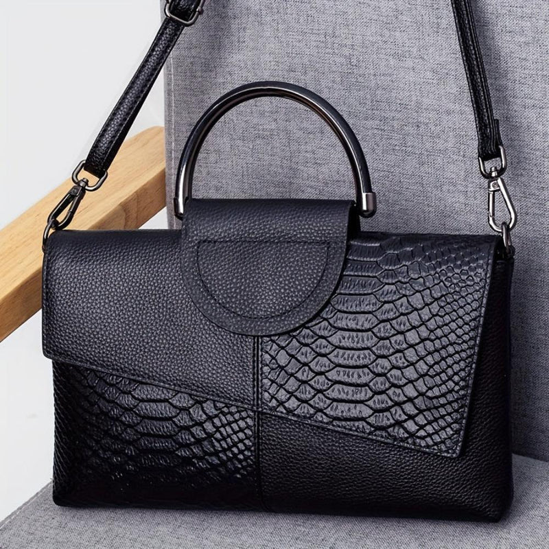 Grace™ Classic | Bolsa de Luxo com Estampa Croc